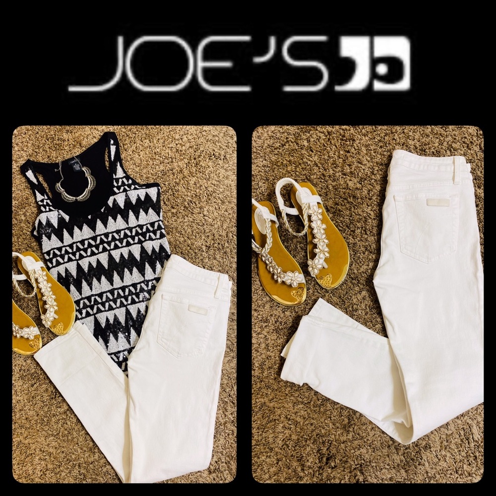 HOST PICK😁 Crisp White Joe’ s Jeans 🌻🌻